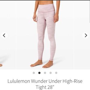 Lululemon Wunder Under High-Rise Tight 28"